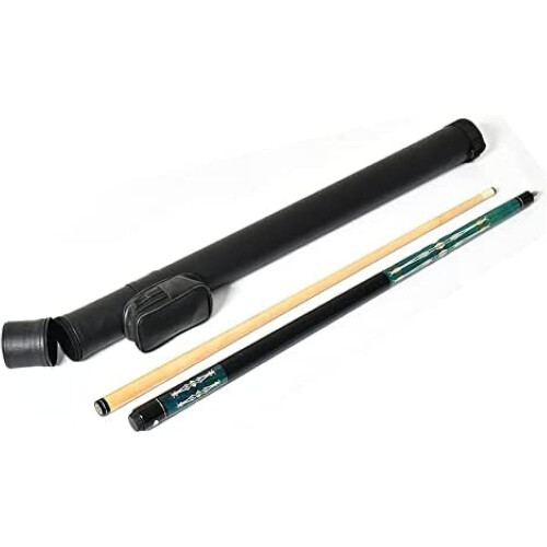 PVC Leather Pool Cue Hard Case Carry Case Holds 1 1