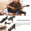 Guitar Accessories Kit with Strings Capo Picks & Nut for Acoustic Guitar 13