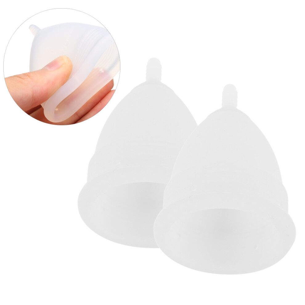 Silicone Female Menstrual Cup - Leak-Free & Comfortable Large Capacity