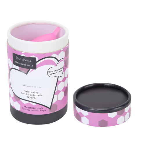 Durable Reusable Menstrual Cups with Bag and Box for Easy Travel 2