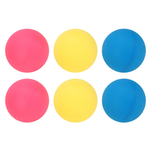 6Pcs ABS Table Tennis Balls 40mm 3-Star Stadium Training Set 1