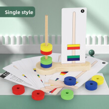 (Magnetic Ring Single) Magnetic Building Preschool Blocks Toy Early Childhood Educational Festival Gift