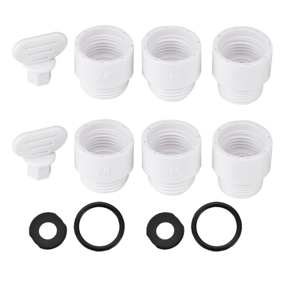 Abs Japanese Shower Adapter G1/2In Threaded Connector For Bathroom 4951329682599