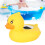 Duck Shape Baby Pool Floating Thermometer 11x8cm, Temp & Timer 15