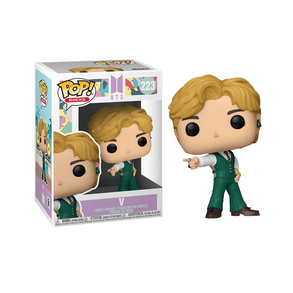 (V) Bts Funko 393in Pop Jin Jimin Jungkook Suga Dynamite Action Figure Gifts Fans