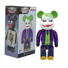 (Joker) 400 Building Bearbrick Blocks Bear Toy Action Figure Batman Clown Krusty Joker