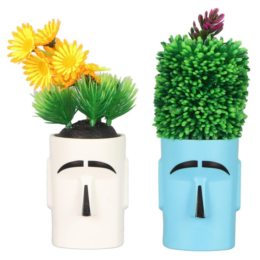 Artificial Potted Flower Simulation Beautiful Glowing Fake Plants With Vase For Fish Tank Living