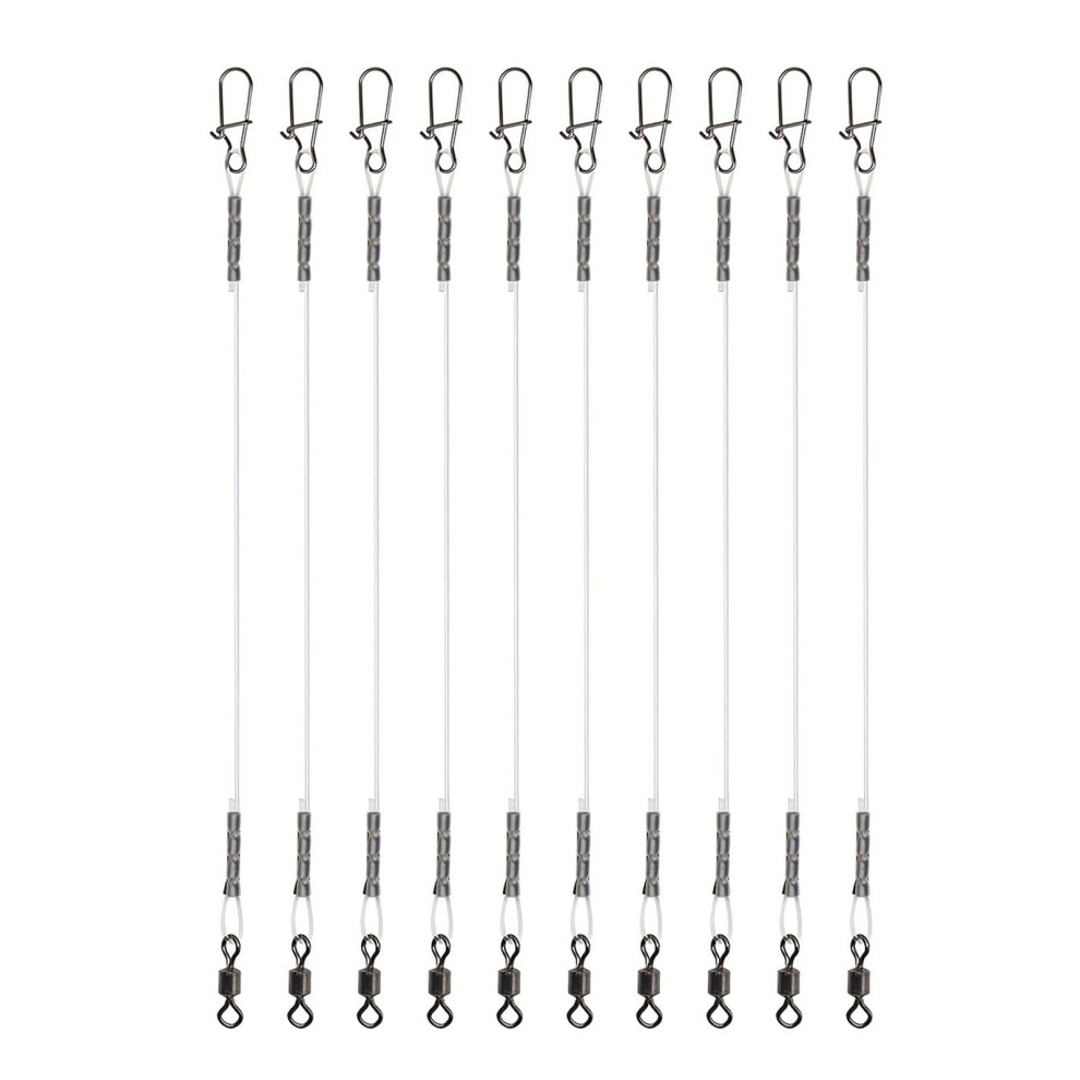 Beginner Leader Antibite Leader Fishing Tackle Fish Hook Antibite Wire Line Leader With Rolling Vertebrae-image-OPC-PJ6GGMX-NEW