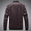 Men's Leather Jacket Faux Leather Colour Variations Biker Jacket Real Leather 2