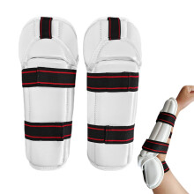 Forearm Elbow Arm Guards Taekwondo Forearm Protection Gear with Surfaces for Combat Taekwondo Boxing XS