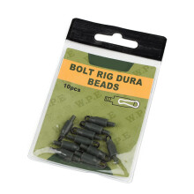 10 x AngelmethodenFeederAnschluss, InlinePrecision, quickchange beads, carp fishing, green, easy to use