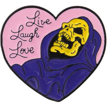 Cat Pins Aesthetic Enamel Pins Live Laugh Love Brooch Backpack Pins Enamel Brooch Love Skull Wizard Brooch Cowboy Badge Pin