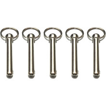 Quick Release Pins 8mm Lock Pin With Spring Ball End Locking Accessories, Marine Hardware, Bimini Top Pin, Diameter 8 Mm, Overall Length 72 MM