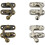 Set of 20 Antique Bronze Latch Hasps with Right Hand Swing Arm 4