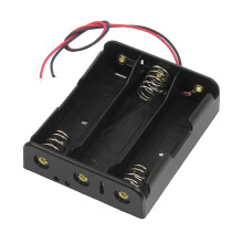 Serie 3.7V piatto Tip La cassa del supporto della batteria per 3 x 18650 Batterie