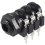 1/4 "6.5mm Stereo Audio PCB Presa Jack per cuffie a 6 pin 3