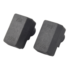 2 x Push-On Antenna trasformatore di adattamento 300/75 Ohm F TV adattatore coassiale