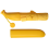Ombrello di banane ombrello pieghevole giallo banana 4