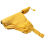 Ombrello di banane ombrello pieghevole giallo banana 9