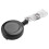retrattile Yo PULL CHAIN cintura ID della clip del supporto di carta Ski Pass - Nero 5