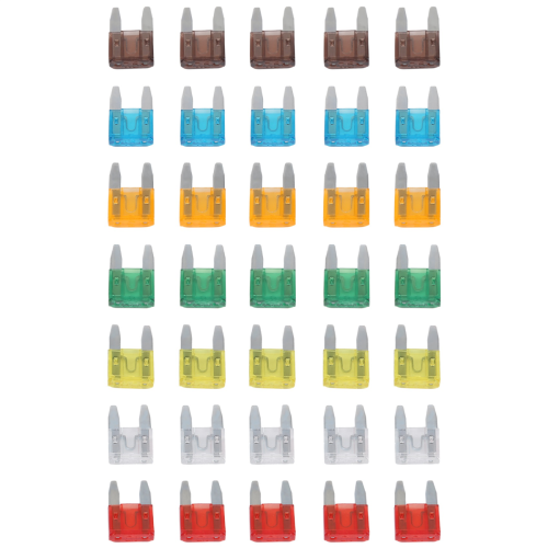 35 Pezzo Mini fusibile AUTO 5 7.5 10 15 20 25 30 AMP 1