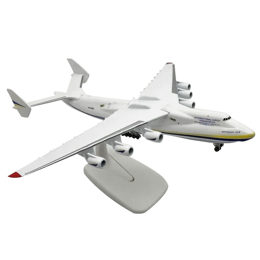 Modello Di Aeroplano Antonov An-225 Mriya In Lega , Replica Scala 1/400, Giocattolo Per Collezione