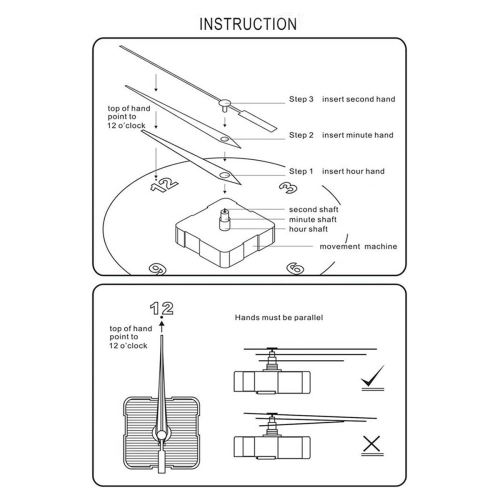 Movimento Moderno per Orologio A Pendolo con Lancette e Suoneria 2