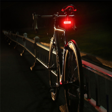 Posteriore a LED da 1200 MAh per Bicicletta, Ricaricabile Spia di Sicurezza Bicicletta