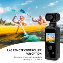 4K Pocket Action Camera HD Schermo LCD 270 Girevole Wifi Mini Sport con Impermeabile per Travel-SenzaCard
