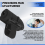Mini Mouse Wireless 2.4G con per Dito da Viaggio Ottici Palmari Ergonomici (Nero) 9