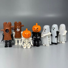 7PCS/SET Halloween Figure Fit Lego Building Block Kids Toy