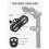 Posteriore A LED per Bicicletta con Wireless Bicicletta, Indicatore di Direzione 10