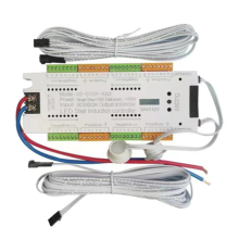 Kit Controller Luce Scale con Sensore di Movimento A LED per Illuminazione Automatica 32 Canali Striscia Flessibile 12V 24V