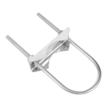 Morsetto per Albero un Doppia Antenna Staffa Ganascia V Bulloni U Hardware Montaggio su Tubo 2 Set WiFi , TV