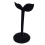 Espositore per Orecchini nel Velluto Puntelli Portaoggetti Rack 12 Cm X 7 (Nero) 6