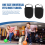 2 Pezzi Copriscarpe da Bowling Sliders per Scarpe Uomo un Secco Accessori 10