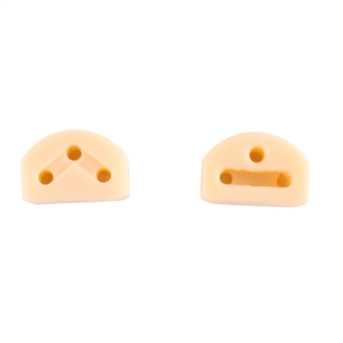 12 Pezzi Rulli per Chitarra Classica Corde Fermo Guide Serrature Morsetto Dado, Albicocca 2