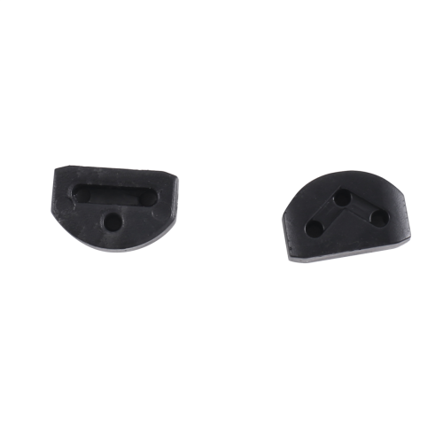 12 Pezzi Rulli per Chitarra Classica String Trees Fermo Guide Serrature Corde Morsetto Blocco Dado, Nero 2