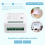 Mini Interruttore Relè Smart WiFi, Modulo Luce Timer DIY Applicazione Life/Tuya, Wireless 11