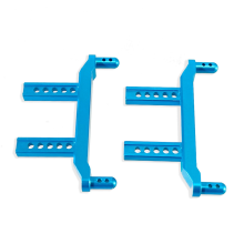 Supporto per Corpo Anteriore e Posteriore In Lega di Alluminio SCY 1/16 16101 16102 16103 16101PRO Parti Aggiornamento Auto RC Blu