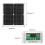 Kit Pannello Solare 12W Caricabatteria 50A 12V con Controller Caravan Boat 5