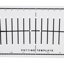 -15 Gradi Putter da Golf Putting Mat Trainer Indoor Verde Pad Attrezzatura Colpire Linee di Mira Ausili per L'Allenamento