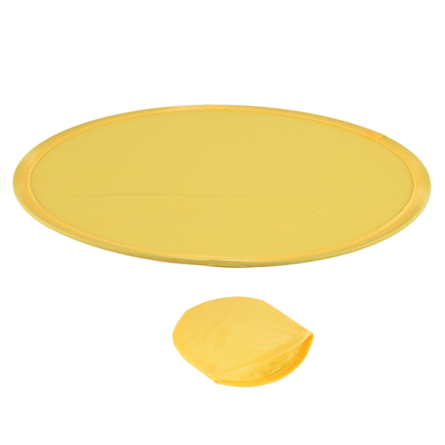 Ventaglio Tondo Pieghevole Giallo