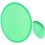 Ventaglio Tondo Pieghevole Verde 3