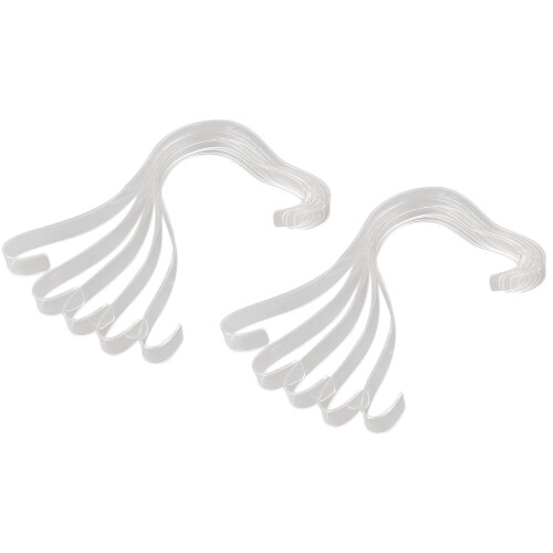 10PZ Sandali da nel Plastica Trasparente di Moda Mostrano il Supporto per Espositore Scarpe