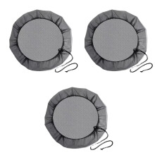 3 Pack Rain Barrel Strainer, Leaf Filter Cover with Adjustable Drawstring, Rain Bucket Mesh Filter, Outdoor Protective Cover (95cm) 95 Cm.