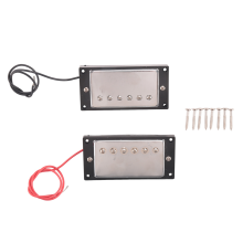 Pickup Humbucker un Doppia Bobina per Manico e Ponte Compatibili con Chitarra Elettrica Stile LP Set di Parti Ricambio