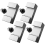 Supporto per Tornio 4 Pezzi Utensile di Tornitura CNC un Cambio Rapido 250-101 4