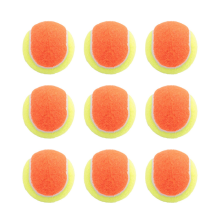 9 Pezzi Elasticità Soft Beach Tennis Ball Palline da in Gomma per Allenamento di Alta Qualità