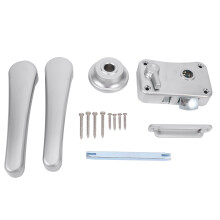 RV Igienici Blocco Porta del Bagno Door Lock Caravan Boat Chiusura un Maniglia Accessori